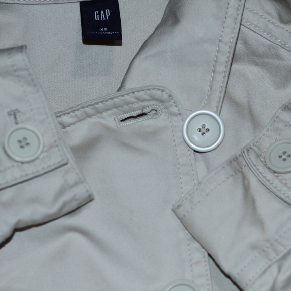 Gap Cotton Trench Coat Jacket - Picture 11 of 16